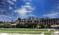 Circus Maximus. Ruins of Palatine hill, Rome, Italy Royalty Free Stock Photo