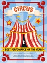 Circus Performance Vertical Poster