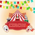 Circus poster, Magic show