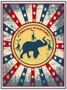 Circus poster Royalty Free Stock Photo