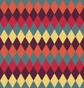 Circus seamless background. Color rhombus pattern.