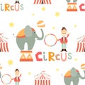 Circus Seamless Pattern