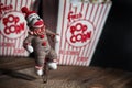 Circus Sock Monkey Royalty Free Stock Photo