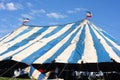 Circus Tent Under Construction Royalty Free Stock Photo