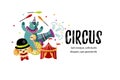 Circus vector illustration