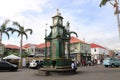 Clock tower in Basseterre, St. Kitts and Nevis