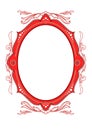 Circus vintage frame