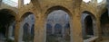 Cirella - Overview of the cloister of the Convent of the Mines