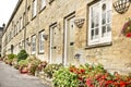 Cirencester cottages Royalty Free Stock Photo