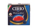 Cirio Passata, Sieved Italian Tomatoes in tetra brik packaging