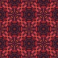 Cirles and crosses seamless pattern