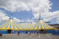 Cirque du Soleil circus tent at Citi Field in New York Royalty Free Stock Photo