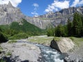 Cirque of Fer a Cheval, French Alps Royalty Free Stock Photo