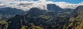 Cirque of mafate, highlands of the rÃÂ©union island