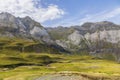 Cirque of Troumouse in Pyrenees Mountains Royalty Free Stock Photo