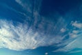 Cirrocumulus clouds natural background