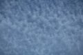 Cirrocumulus floccus clouds. Sky with white clouds Royalty Free Stock Photo