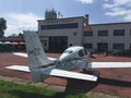 Cirrus aircraft at Venezia Lido airport