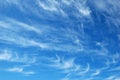 Cirrus Clouds Royalty Free Stock Photo