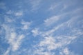 Wispy Cirrus Clouds Royalty Free Stock Photo