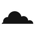 Cirrus cumulus icon, simple style.