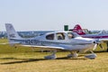 Cirrus SR22 single-engine aircraft. Airshow