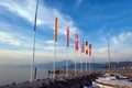 Cisano Port - Garda Lake Bardolino Italy Royalty Free Stock Photo