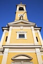 In cislago old abstract italy the church tower bell sunn