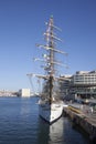 Cisne Branco Tall Ship, Barcelona, Spain