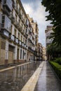 Cister Street, Malaga, Spain Royalty Free Stock Photo