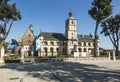 Cistercian abbey and church in Wachock Royalty Free Stock Photo