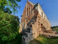 Ã¢ÂÂ¸Cistercian monastery hotel in Cedynia on the Oder river Poland Royalty Free Stock Photo