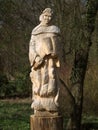 Cisterican's sculpture of monk