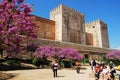 Cistern Court, Alhambra Palace. Royalty Free Stock Photo