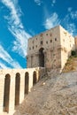 Citadel in Aleppo Royalty Free Stock Photo