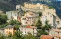 The citadel of Corte, Corsica Royalty Free Stock Photo