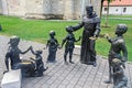 Citadel fortress Alba Carolina, statues situated in the courtyard