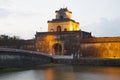 The citadel gate. Hue, Vietnam