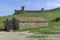 Citadel in genoese fortress in Sudak, Crimea
