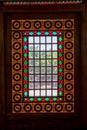 Citadel inside windows stained glass