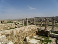 Roman ancient ruins in Amman