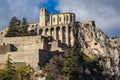 Citadel of Sisteron and its fortifications, Alps, France Royalty Free Stock Photo