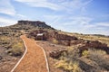 Citadel Trail and Nalakihu Pueblo Ruins Royalty Free Stock Photo