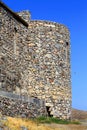 Citadel wall and fortress tower of ancient bastion