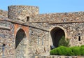 Citadel wall and fortress tower