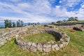 Citania de Sanfins. A Castro Village (fortified Celtic-Iberian pre-historic settlement) in Pacos de Ferreira