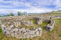 Citania de Sanfins. A Castro Village (fortified Celtic-Iberian pre-historic settlement) in Pacos de Ferreira