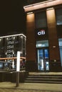 Citibank logo building banking finance group money