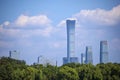 CITIC Tower (China Zun) a supertall skyscraper in the Central Business District of Beijing