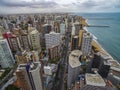 Cities of beaches in the world. City of Fortaleza, state of Ceara Brazil South America. Travel theme.